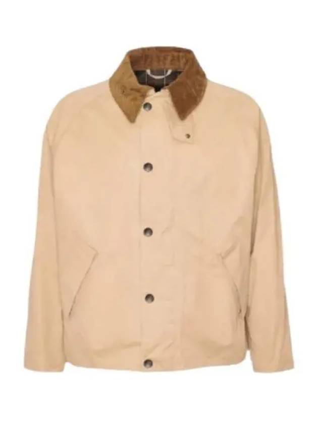 OS Transporter Casual Zip Up Jacket Beige - BARBOUR - BALAAN 2