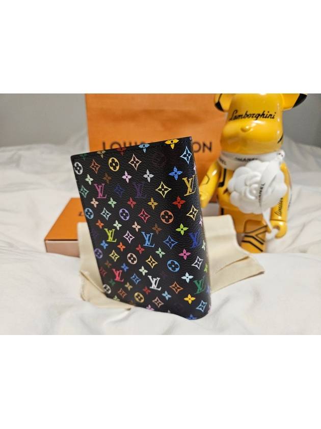 Logo Passport Wallet Black - LOUIS VUITTON - BALAAN 3