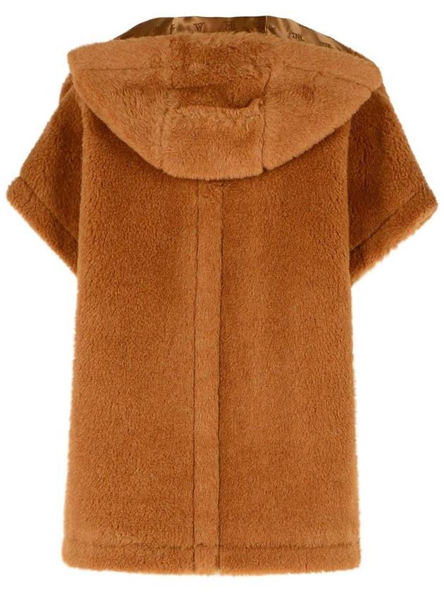 Max Mara 'Lanoso' Beige Alpaca Blend Cape - MAX MARA - BALAAN 3