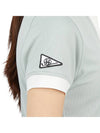 Women's Annex Polo Short Sleeve T-Shirt Gray - HORN GARMENT - BALAAN 10