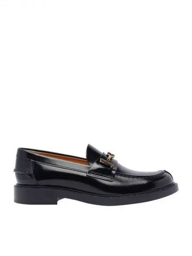 Logo embellished leather loafers - TOD'S - BALAAN 1