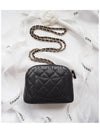 Classic Caviar Half Moon Mini Chain Bag Cross Shoulder AP4000 - CHANEL - BALAAN 4