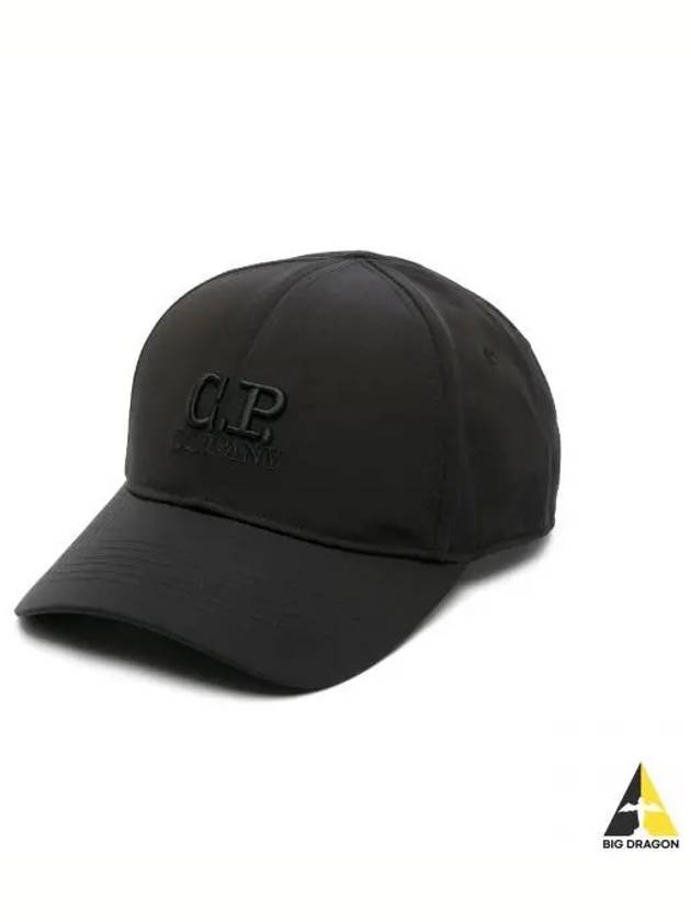 Chrome R Embroidery Logo Ball Cap Black - CP COMPANY - BALAAN 2