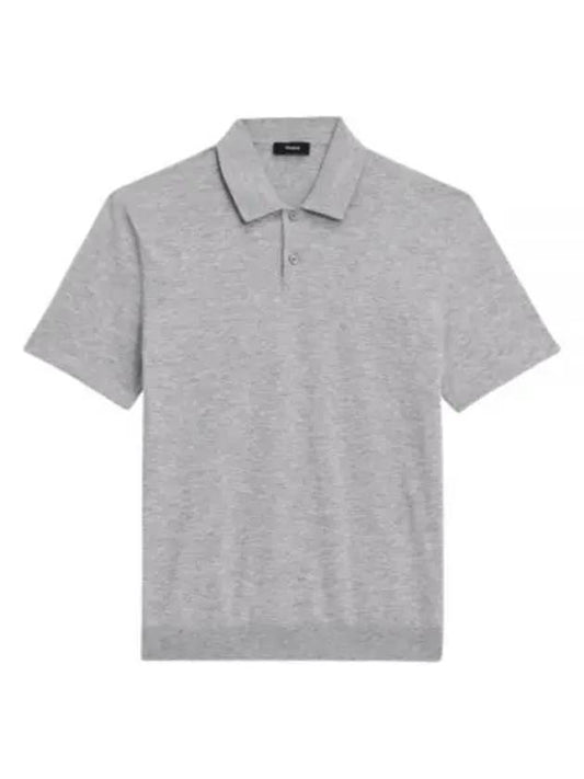 Goris Light Billen PK Shirt Gray Header - THEORY - BALAAN 2