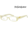 Glasses frame YSL6334 Z0M ivory horn rim - SAINT LAURENT - BALAAN 1