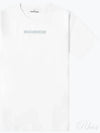 Men's Micrographic Print Short Sleeve T-Shirt White - STONE ISLAND - BALAAN 2