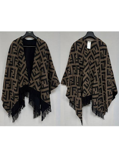 reversible cape poncho - FENDI - BALAAN 2