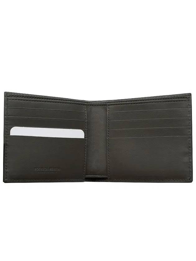 Intrecciato Bifold Half Wallet Graphite - BOTTEGA VENETA - BALAAN 5