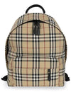 Vintage Check Motif Nylon Backpack Beige - BURBERRY - BALAAN 3