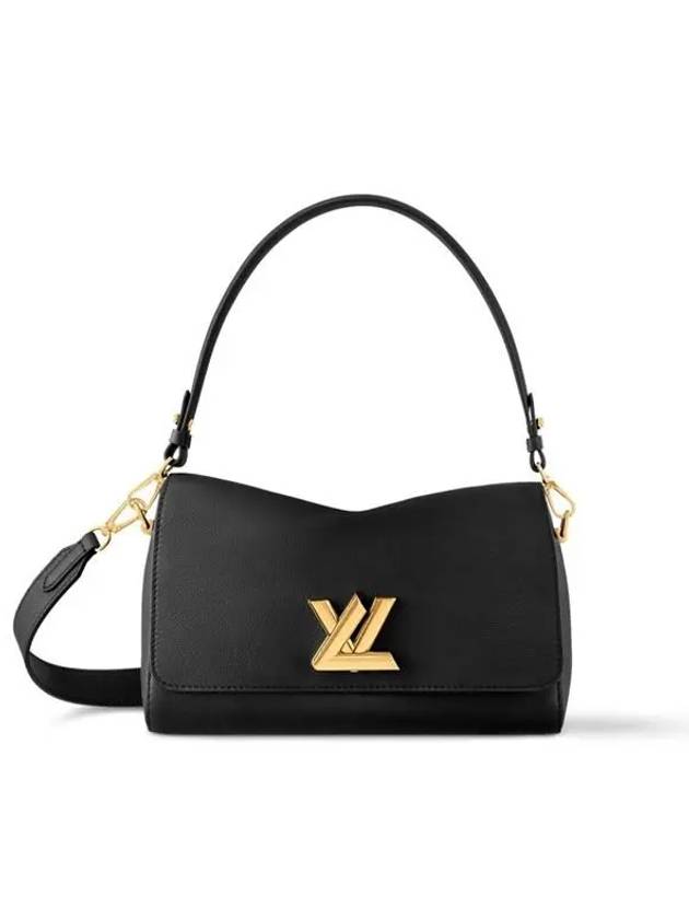 Soft Twist Other Leather Shoulder Bag Black - LOUIS VUITTON - BALAAN 2