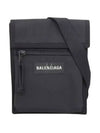 Explorer Small Strap Nylon Cross Bag Black - BALENCIAGA - BALAAN 2