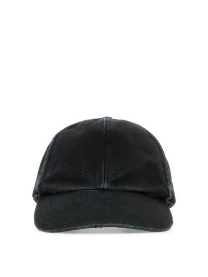 Cassandre Cotton Ball Cap Black - SAINT LAURENT - BALAAN 2