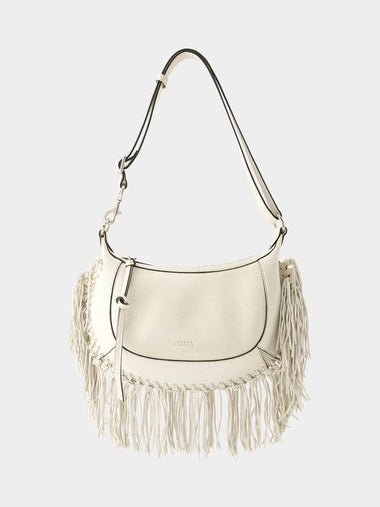 Oskan Moon Crossbody - Isabel Marant - Leather - White - ISABEL MARANT - BALAAN 1