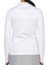 Golf wear polo brushed long sleeve t-shirt G01562 001 - HYDROGEN - BALAAN 4