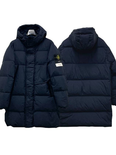 Wappen Patch Crinkle Labs Padding Navy - STONE ISLAND - BALAAN 2