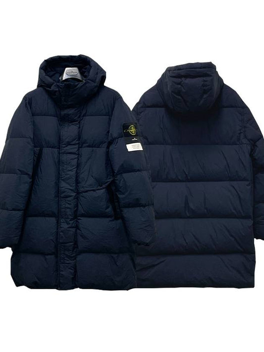 Wappen Patch Crinkle Labs Padding Navy - STONE ISLAND - BALAAN 2