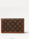 Dauphine Chain Long Wallet Brown - LOUIS VUITTON - BALAAN 9