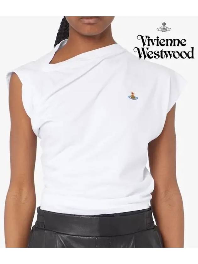 Women's Hebo Short Sleeve T-Shirt White - VIVIENNE WESTWOOD - BALAAN 3