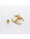 CC Logo Stud Earrings Gold - CHANEL - BALAAN 10