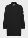 Micro Twill Single Coat Black - STONE ISLAND - BALAAN 2