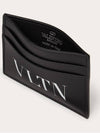 VLTN Logo Card Wallet Black - VALENTINO - BALAAN 5