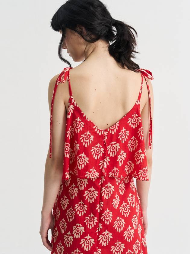 Isla Summer Sunshine Dress Red - SORRY TOO MUCH LOVE - BALAAN 3