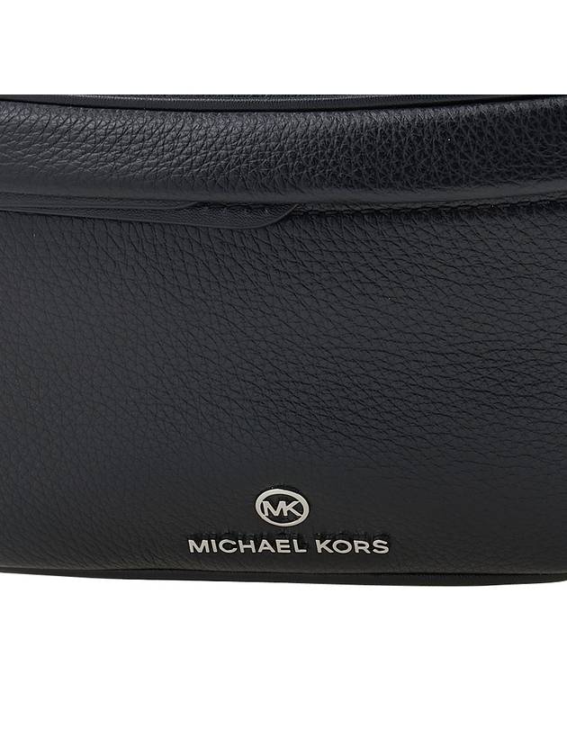 Slater Pebble Leather Sling Cross Bag Black - MICHAEL KORS - BALAAN.