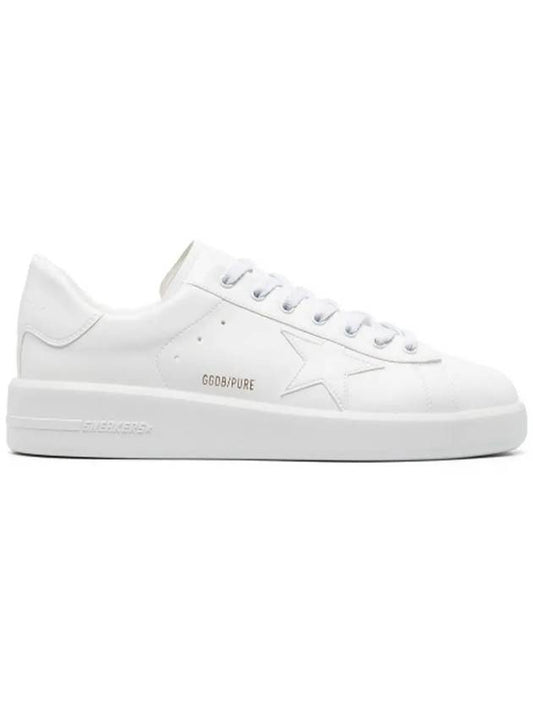 Purestar Lace-Up Low-Top Sneakers White - GOLDEN GOOSE - BALAAN 2