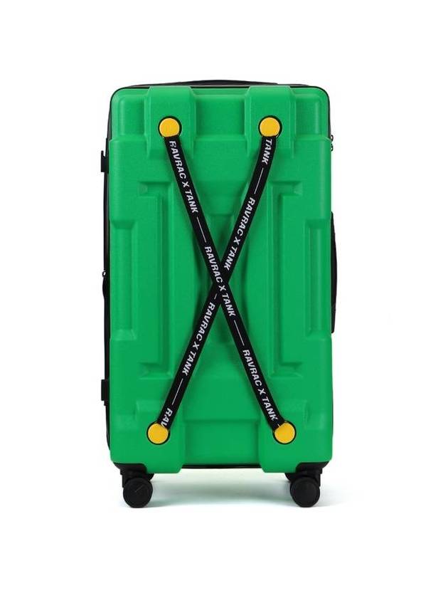 Tank 2 PC Hard Carrier 27 Inch Luggage Bag Green - RAVRAC - BALAAN 1