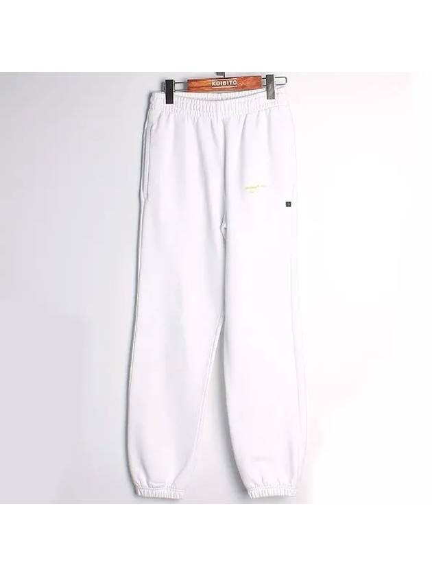 OMCH026F19E30010 White Color Arrow Men s Jogger Pants - OFF WHITE - BALAAN 1