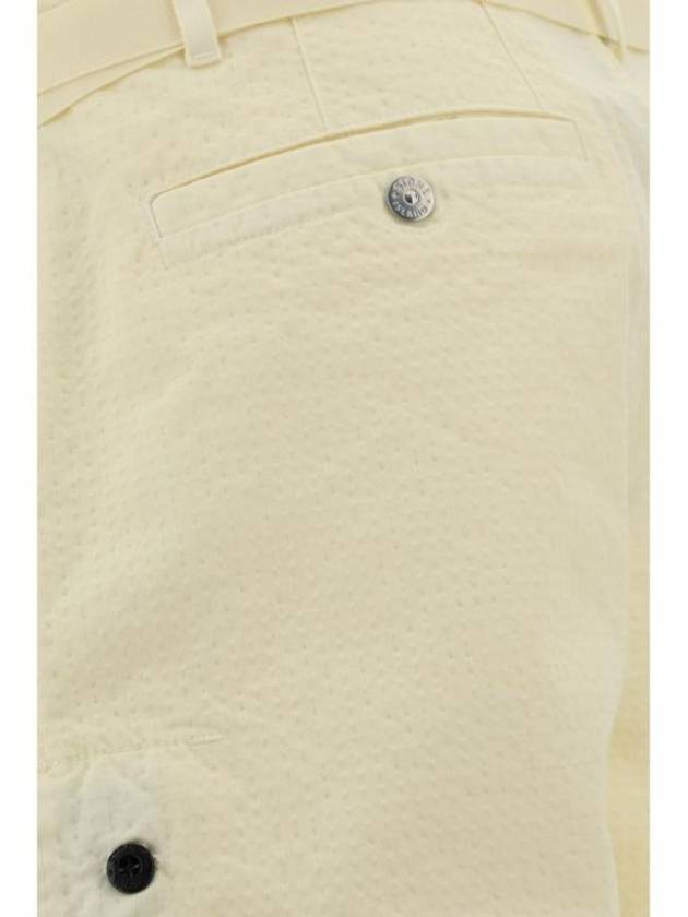 Shadow Project Bermuda Shorts Ivory - STONE ISLAND - BALAAN 5