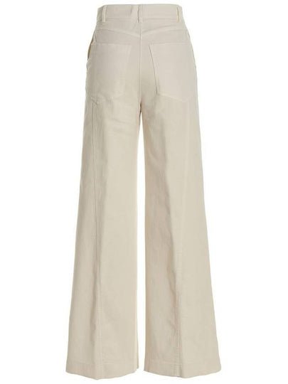 Nude Wide Leg Jeans - NUDE - BALAAN 2