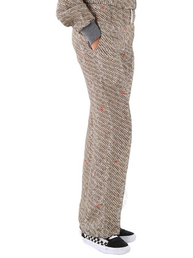 System Ladies Beige Glossy Printed Pants, Brand Size 34 (US Size 4) - SYSTEM - BALAAN 2