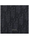 Vertical Zipper Long Wallet Black - DIOR - BALAAN 6