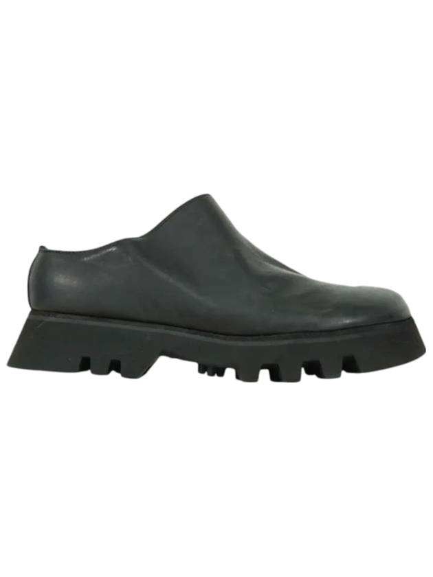 Men's Leather Loafers Black - GUIDI - BALAAN 1