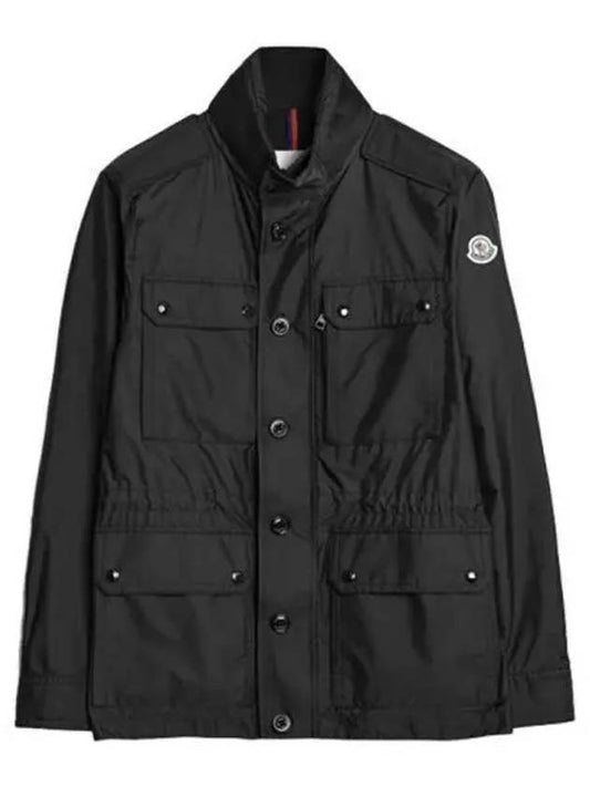 1B00003 68352 999 LEZ Reds Windbreaker Jacket Black Men s TLS 270266 - MONCLER - BALAAN 1