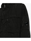 Chrome R Hooded Jacket Black - CP COMPANY - BALAAN 6