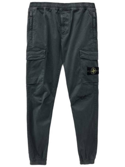 Wappen Patch Cargo Track Pants Grey - STONE ISLAND - BALAAN 2