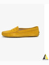 Gommino Suede Driving Shoes Yellow - TOD'S - BALAAN 2