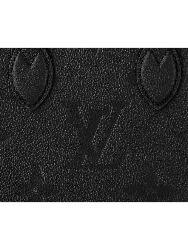 Women s On the Go BB Leather Top Handle Cross Bag Tote Black 46993 - LOUIS VUITTON - BALAAN 6