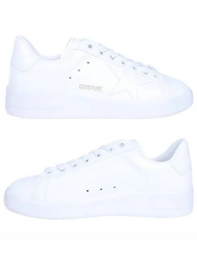 Purestar Lace-Up Low-Top Sneakers White - GOLDEN GOOSE - BALAAN 2