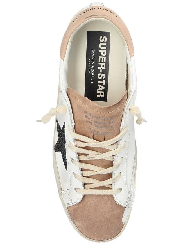 Golden Goose Super Star Leather Upper Glitter Star Leather Heel Suede Toe Shoes - GOLDEN GOOSE - BALAAN 2