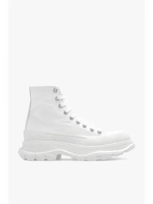 Tread Slick High Top Sneakers White - ALEXANDER MCQUEEN - BALAAN 2