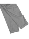 M04608 Gray onetuck turnup pants - PESERICO - BALAAN 4