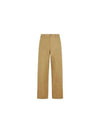 Cotton Workwear Straight Pants Brown - LOEWE - BALAAN 2