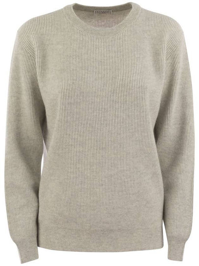 Round neck knit jumper M12175400P_C2719 - BRUNELLO CUCINELLI - BALAAN 2