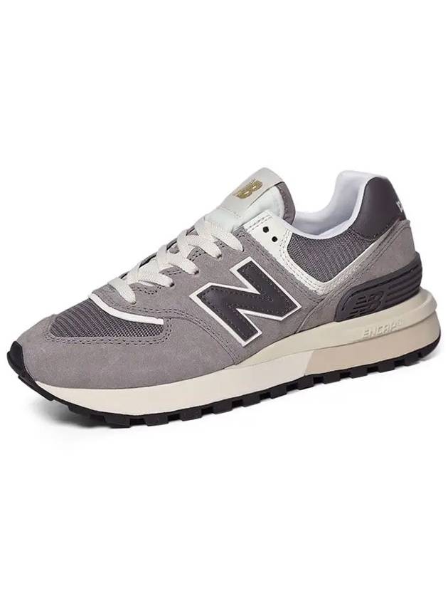 Men's 574 Legacy Low Top Sneakers Gray - NEW BALANCE - BALAAN 6