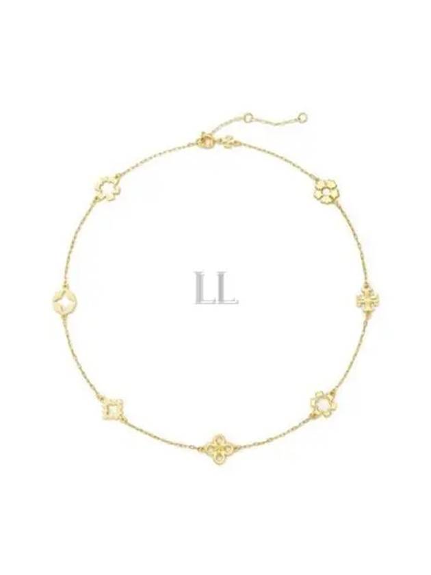 Kira Clover Necklace Gold - TORY BURCH - BALAAN 2