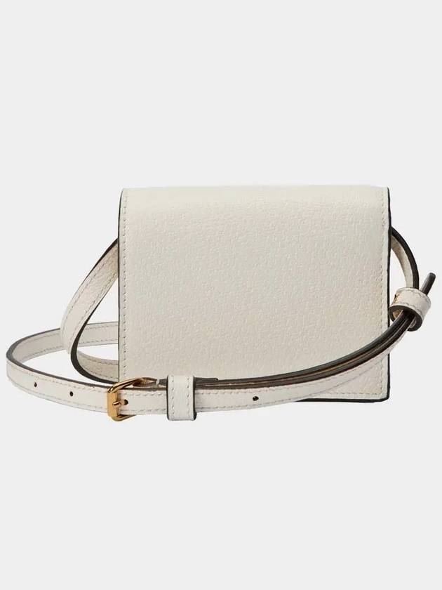 Adidas Logo Horsebit WOC Mini Cross Bag White 702248 D717 - GUCCI - BALAAN 3