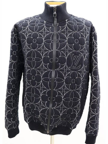 Zip Through Monogram Flower Blouson - LOUIS VUITTON - BALAAN 1